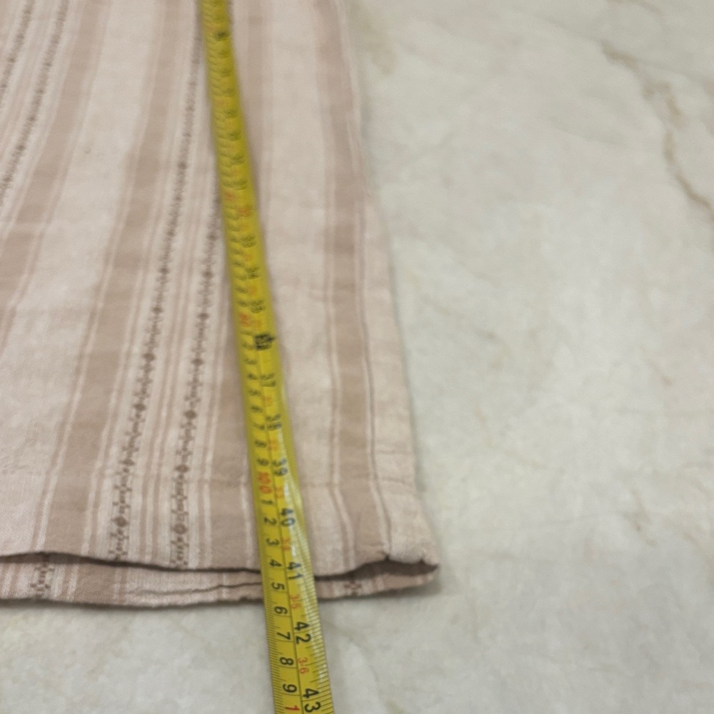 Briggs New York Women's Linen Blend Pull-On Pants – Tan, Size XXL, Relaxed. NWT - Picture 10 of 15
